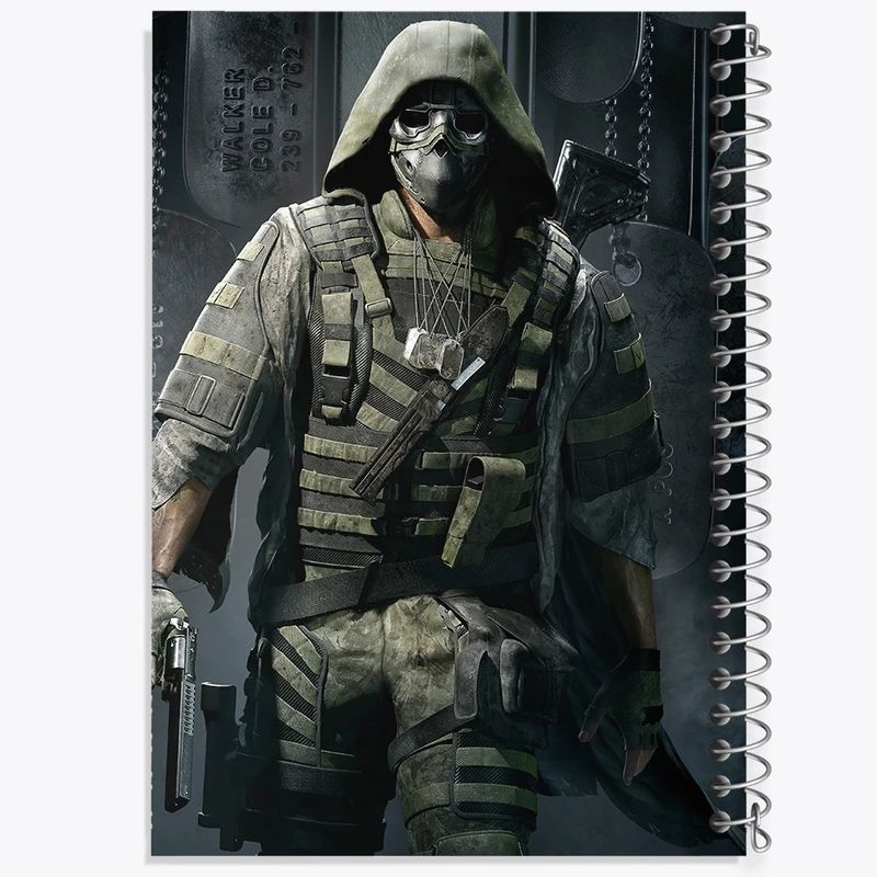 دفتر مشق 50 برگ خندالو طرح کال اف دیوتی (Call of duty) کد F310