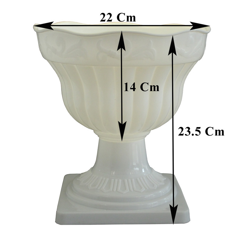 گلدان مدل پایه دار کد SG2