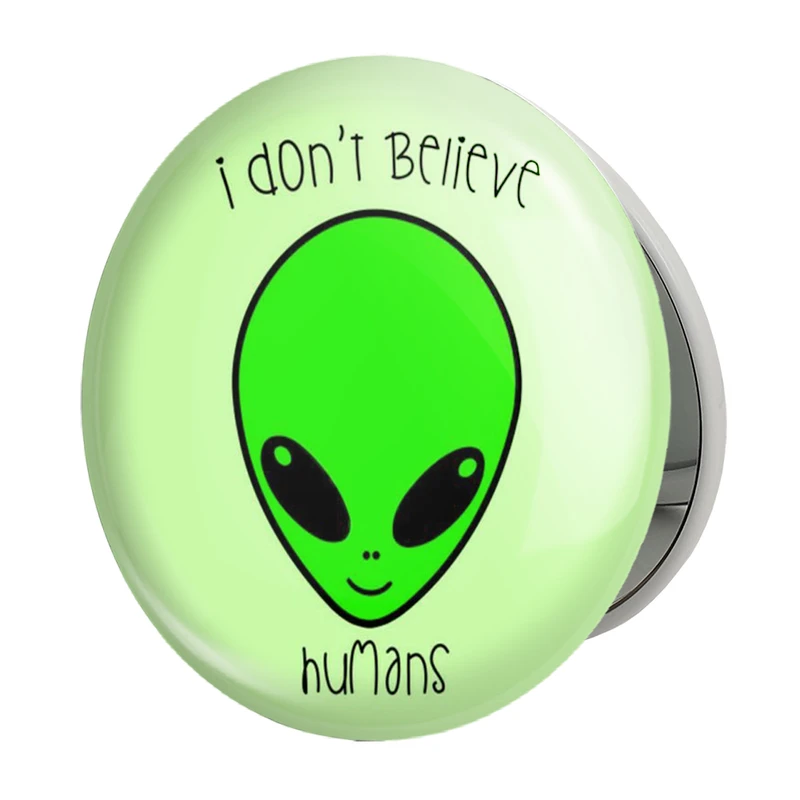 آینه جیبی خندالو طرح آدم فضایی مدل تاشو کد 1914 