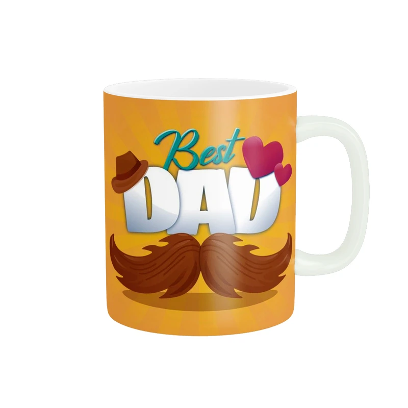 ماگ پادآفرین مدل روز پدر روز مرد طرح روز پدر مبارک کد p3114