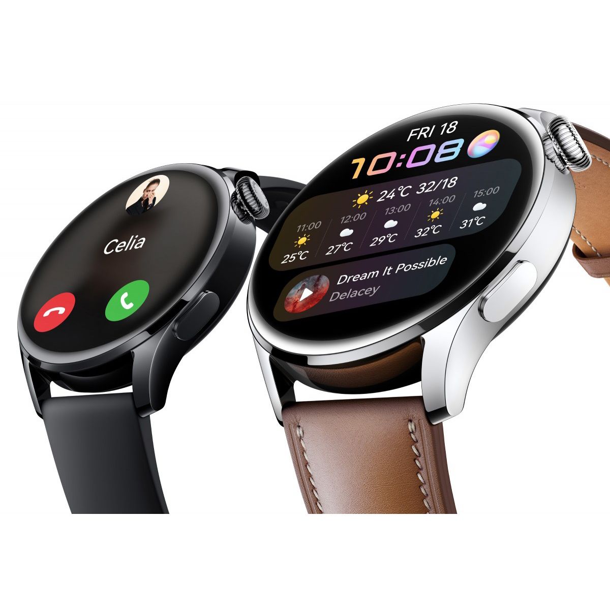 ساعت هوشمند هوآوی مدل Watch 3 بند سیلیکونی -  - 4