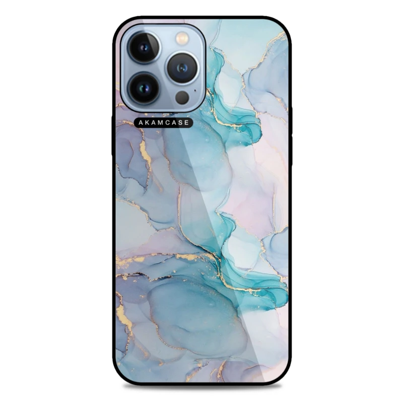 کاور آکام مدل AMC-WA13PROMAX-MARBLE-17 مناسب برای گوشی موبایل اپل iPhone 13 Pro Max