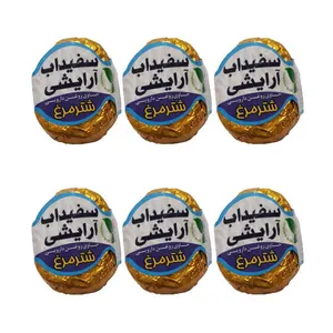 سفیدآب مدل شترمرغ بسته 6 عددی