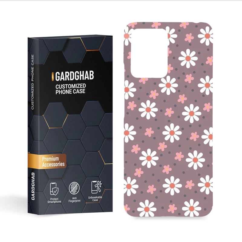 کاور گارد قاب مدل گل مناسب برای گوشی موبایل شیائومی Redmi Note 12 5G \ Poco X5 5G