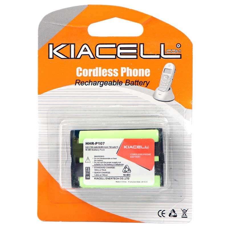 باتری تلفن بی سیم کیا سل مدل p107 باتری تلفن بی سیم کیا سل مدل p107
