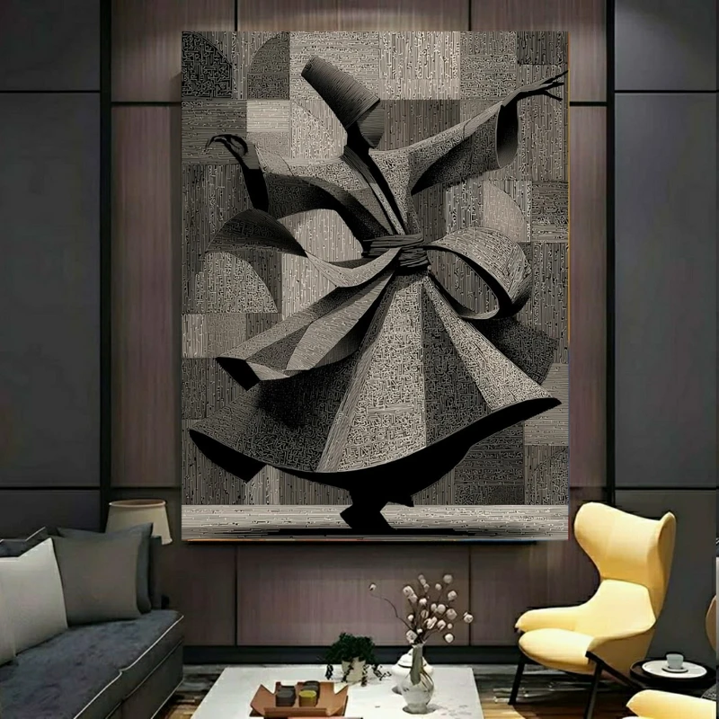 پوستر طرح رقص سماع مدل سنتی کد PY594