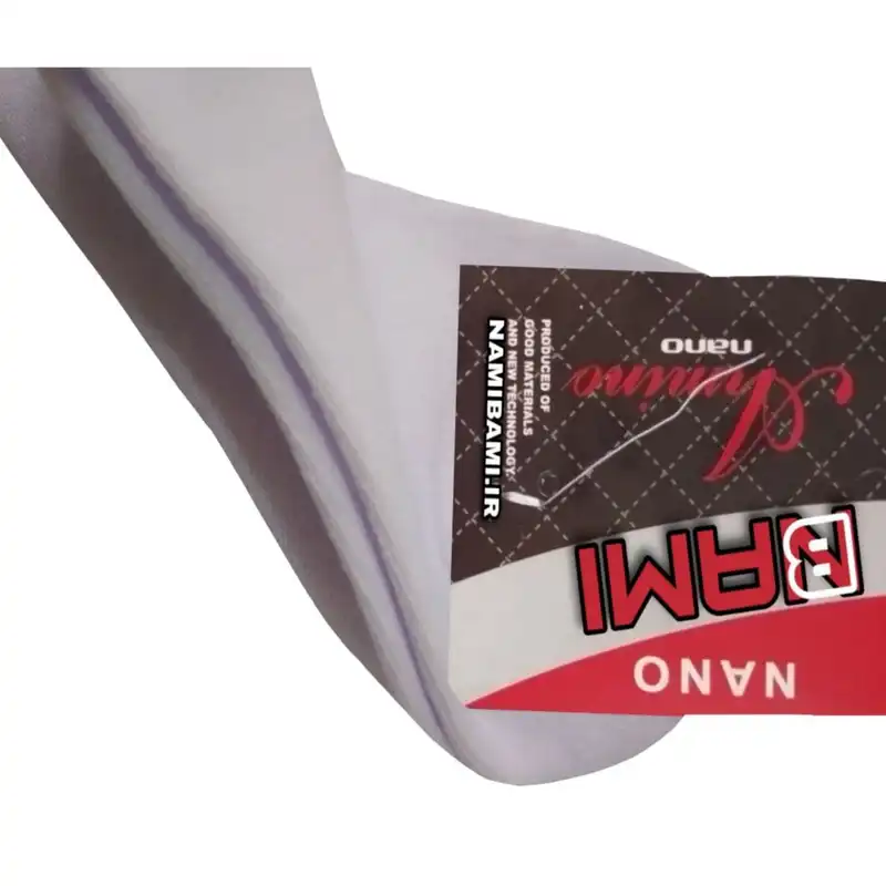 جوراب مردانه مدل نانو پنبه مچی نیم ساق رنگ سفید