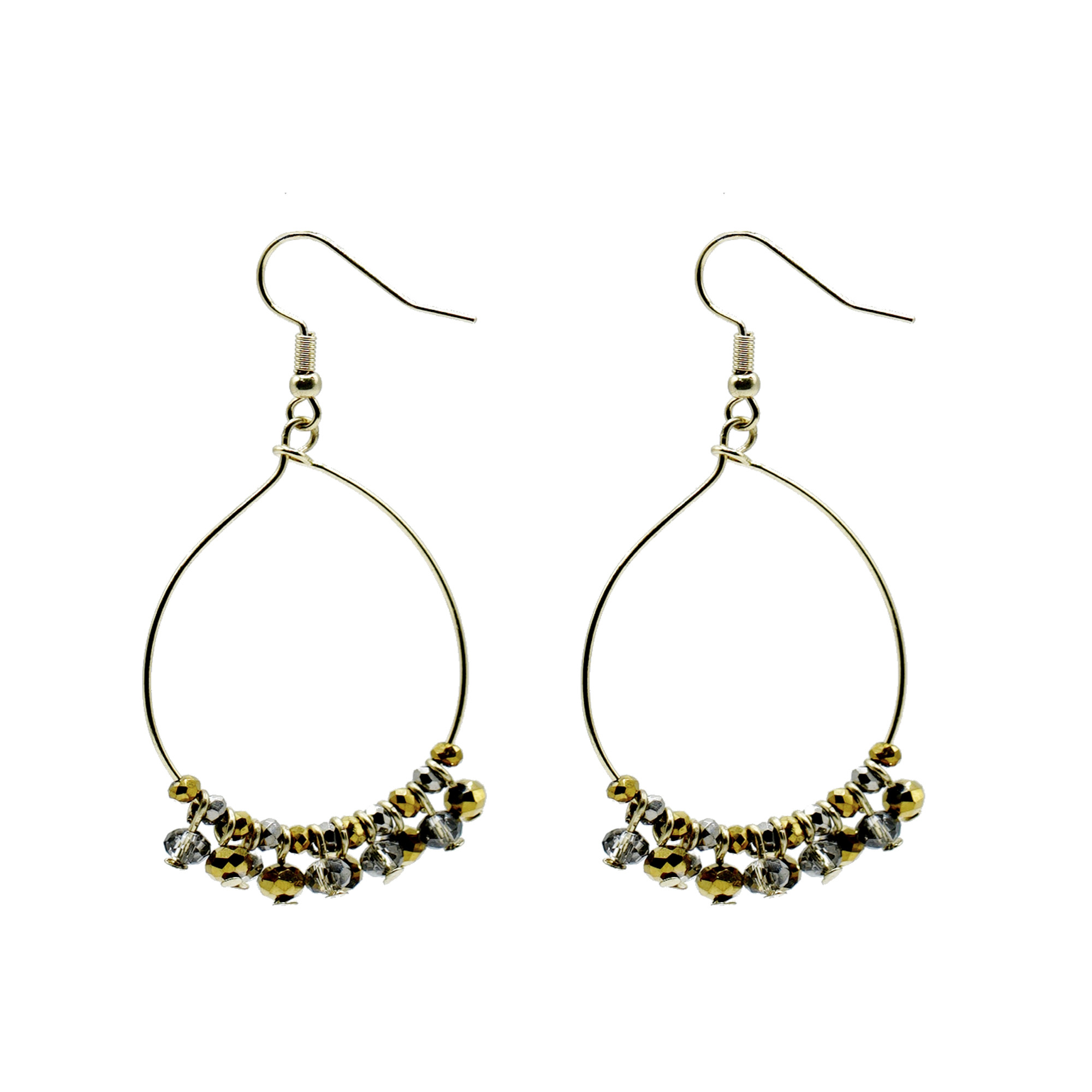 گوشواره زنانه آی ام مدل tiny gold گوشواره زنانه آی ام مدل tiny gold