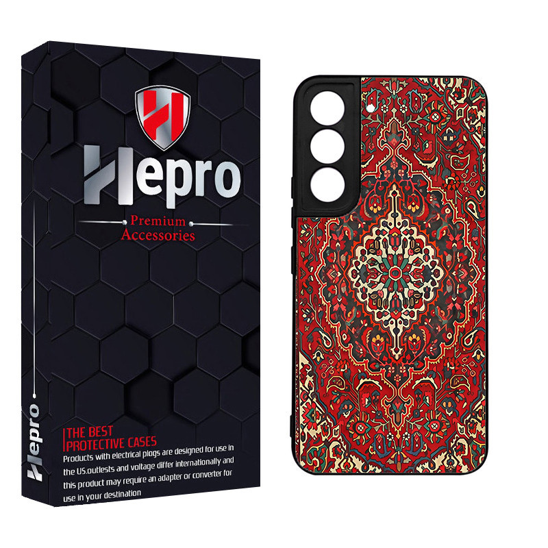 کاور هپرو طرح قالی کد Dimo-507 مناسب برای گوشی موبایل سامسونگ Galaxy S21