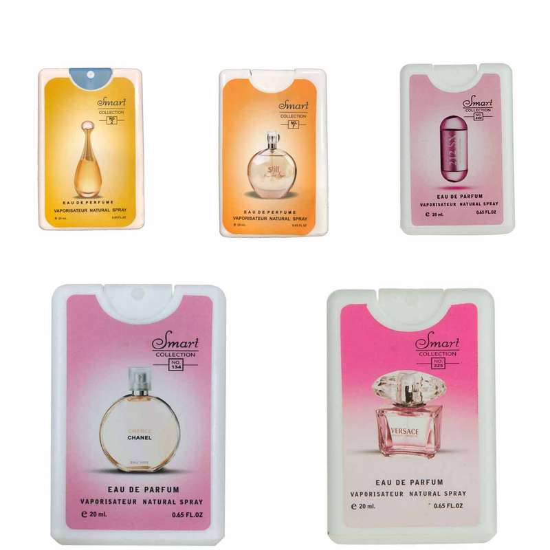 عطر جیبی اسمارت کالکشن مدل 07 حجم 20 میلی لیتر بسته 5 عددی