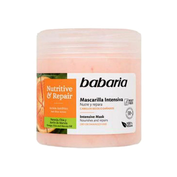 ماسک مو باباریا مدل Nutritiv حجم 400 میلی لیتر