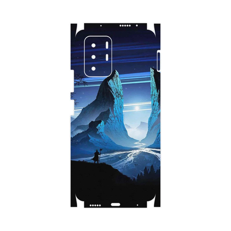 برچسب پوششی ماهوت مدل Blue Mountains Digital Art-FullSkin مناسب برای گوشی موبایل شیائومی Poco X3 GT 5G