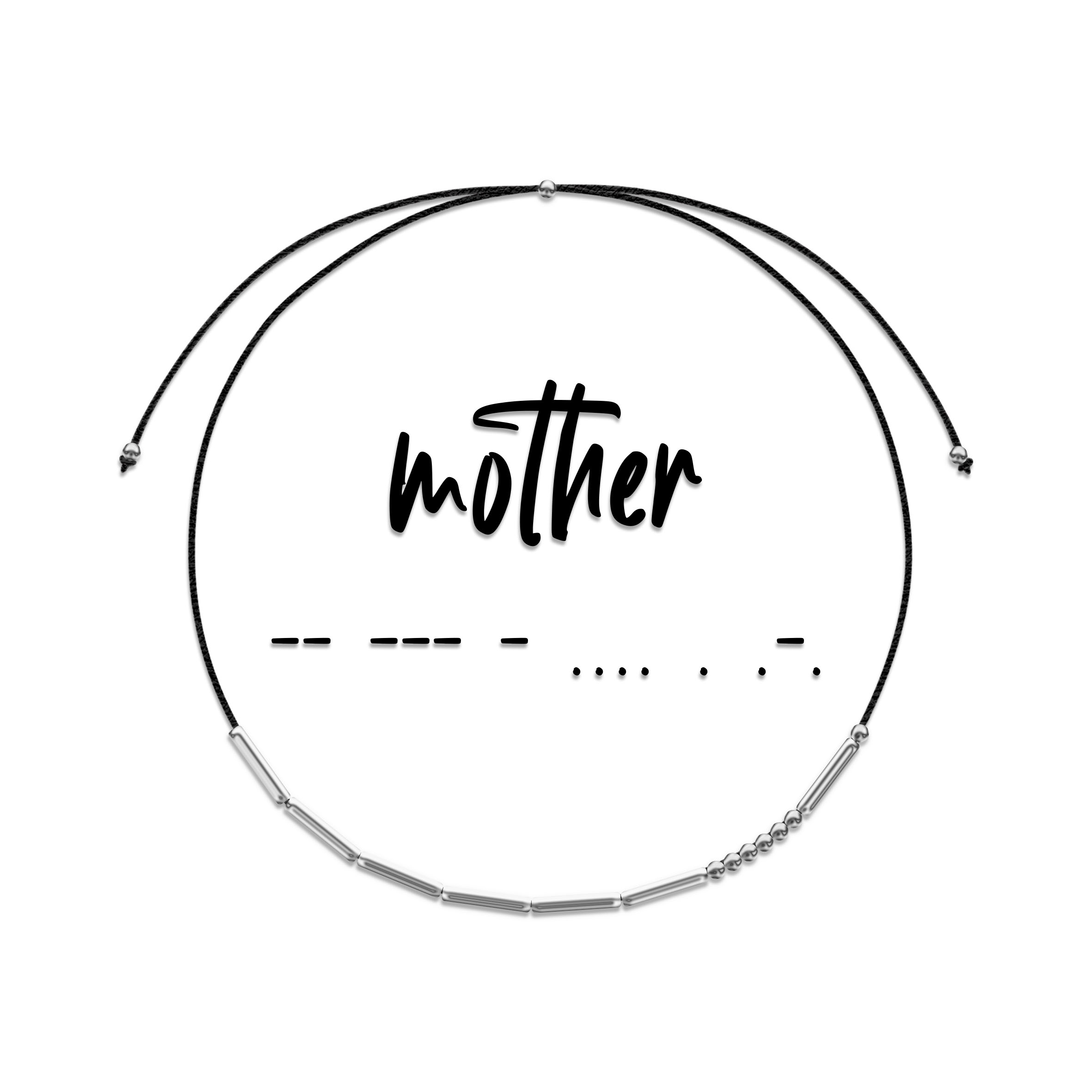 دستبند ماهوت مدل مورس کد MOTHER - S