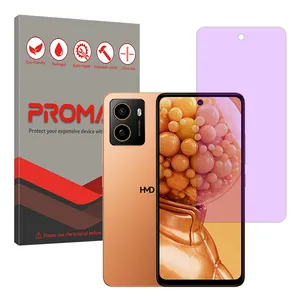 Promate Eye Care model purple filter screen protector suitable for HMD Pulse Plus Mobile phone 
