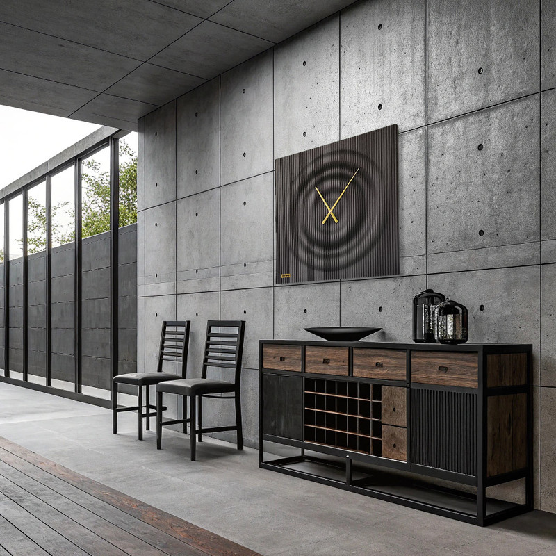 ساعت دیواری مدل مینیمال مدرن