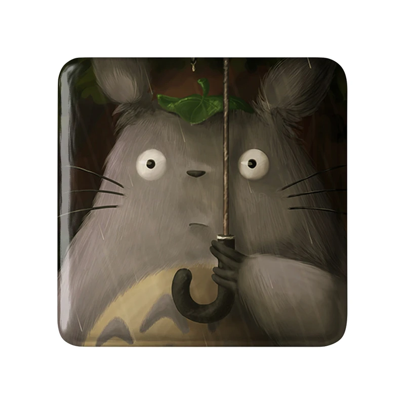 پیکسل خندالو طرح انیمه همسایه من توتورو My Neighbor Totoro مدل مربعی کد 30243