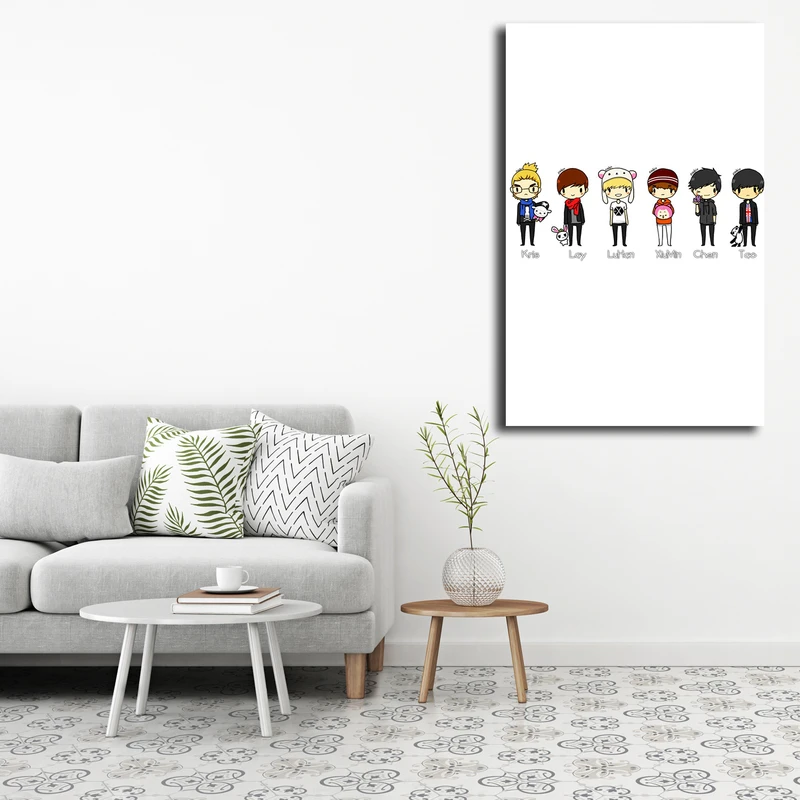 پوستر مدل exo کد 057