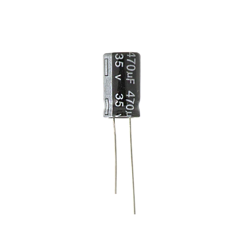 خازن الکترولیت 470 میکرو فاراد کد 5v بسته 2 عددی
