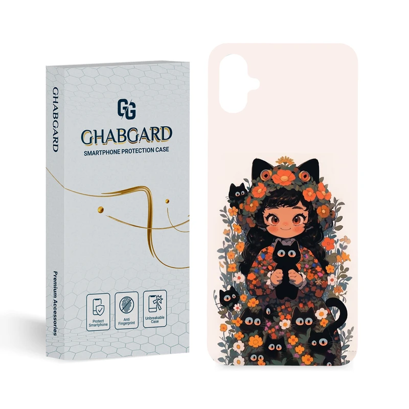 کاور قاب گارد مدل دخترانه مناسب برای گوشی موبایل سامسونگ Galaxy A05