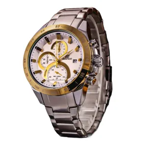 ساعت مچی عقربه‌ای مردانه مدل سه موتور فعال کورنوگراف 03