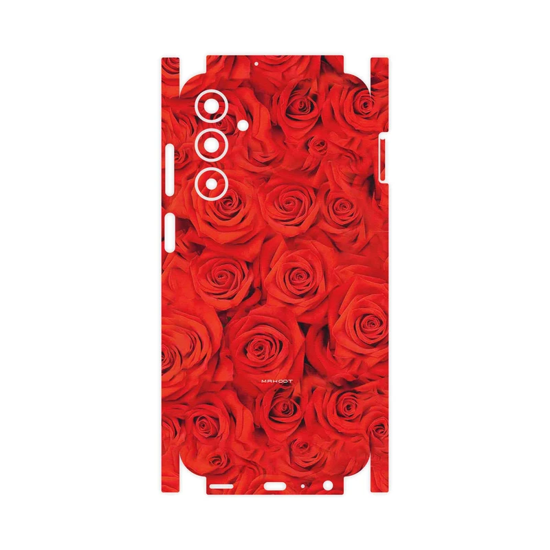 برچسب پوششی ماهوت مدل Red_Flower-FullSkin مناسب برای گوشی موبایل سامسونگ Galaxy A25 5G