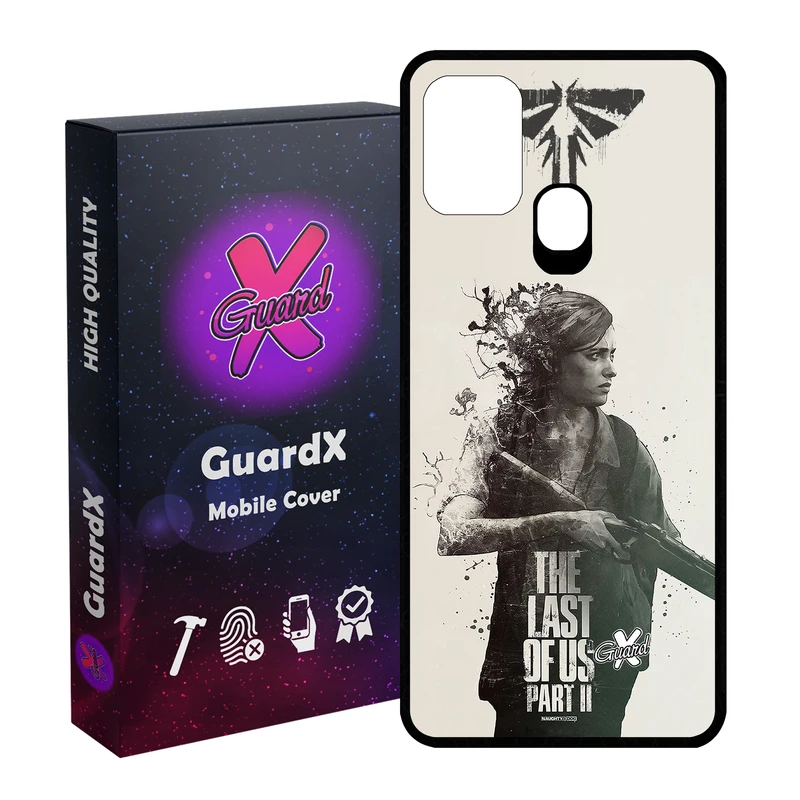 کاور گارد ایکس طرح The Last of Us مدل Glass10199 مناسب برای گوشی موبایل سامسونگ Galaxy M31 / M31 Prime / F41