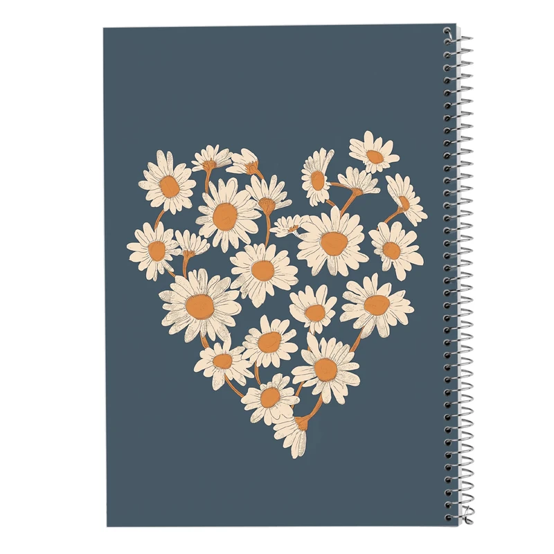 دفتر مشق 50 برگ مدوپد مدل عاشقانه love کد DF14171