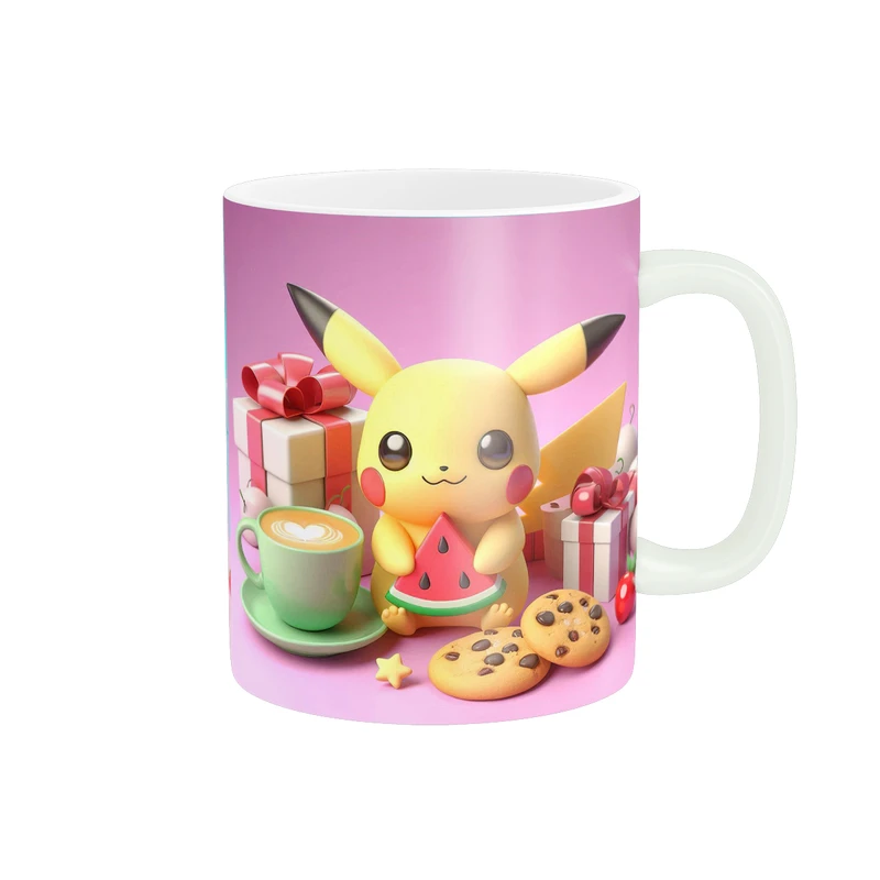 ماگ پاد آفرین طرح پیکاچو مدل هدیه یلدا کد 104