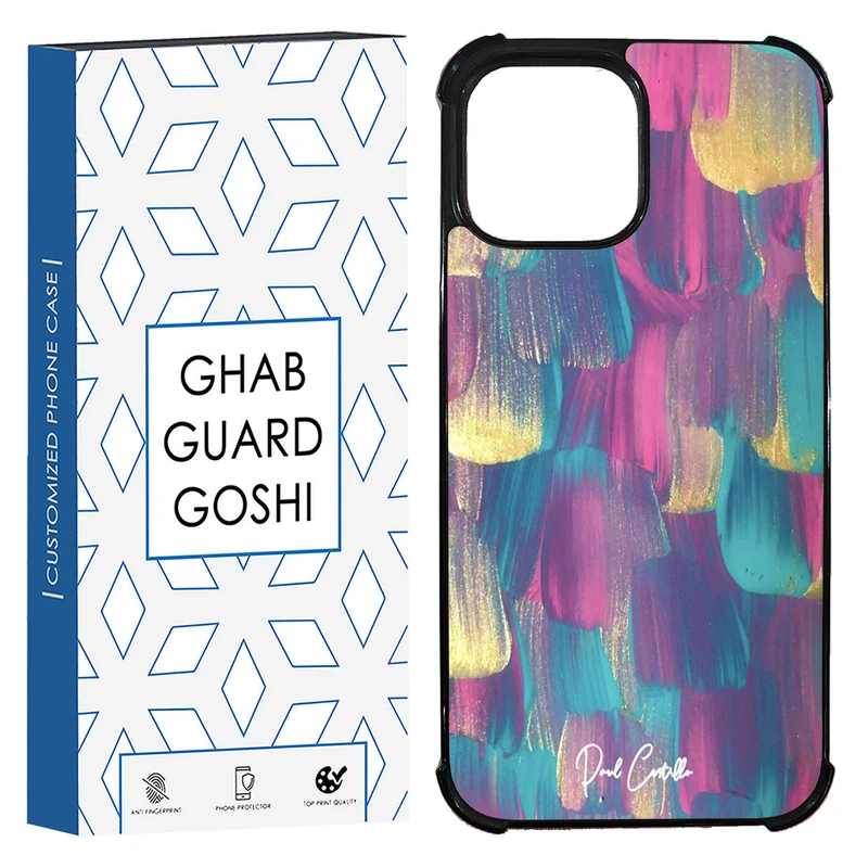 کاور قاب گارد گوشی طرح ابرنگ کد TPU-252 مناسب برای گوشی موبایل اپل Iphone 13 / 14