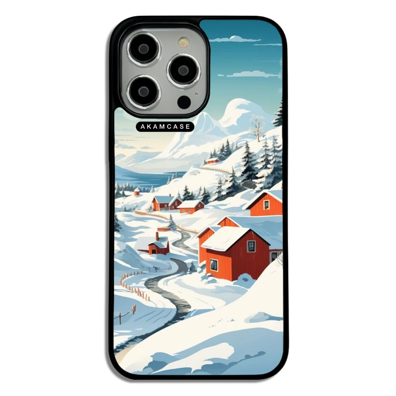 کاور آکام مدل AMC-WA14PROMAX-WINTER-17 مناسب برای گوشی موبایل اپل iPhone 14 Pro Max