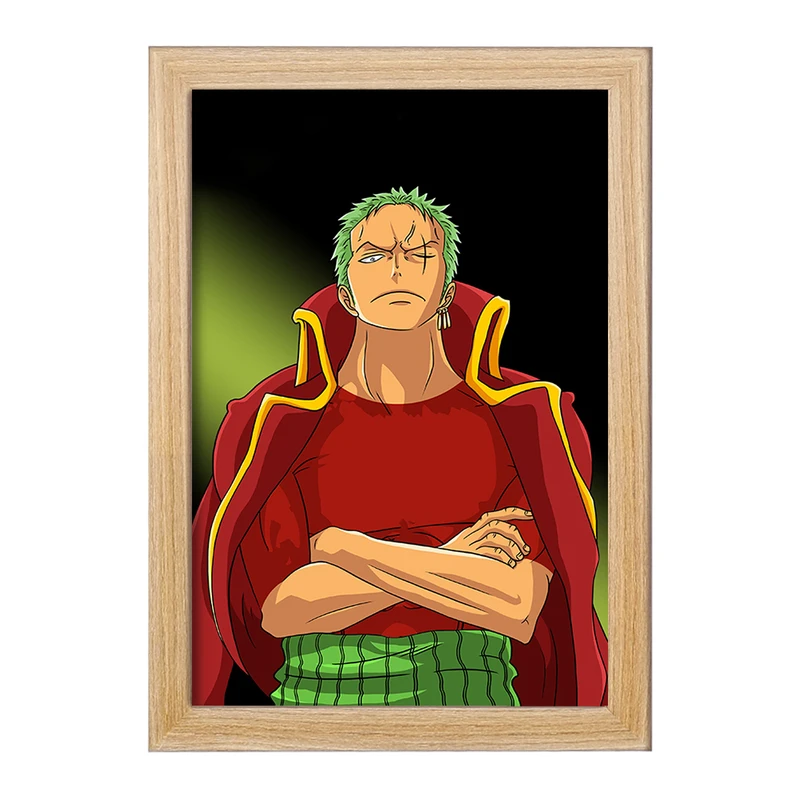 تابلو خندالو مدل زورو انیمه وان پیس One Piece  کد 17248