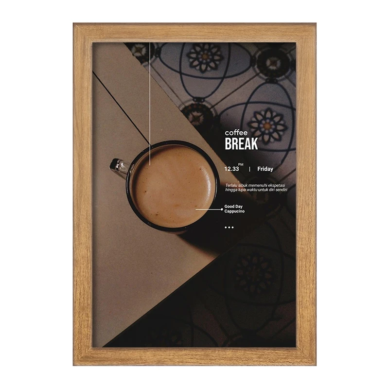 تابلو خندالو مدل قهوه (Coffee) کد F1112