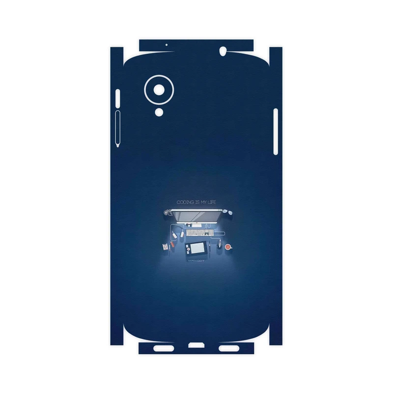 برچسب پوششی ماهوت مدل Programming 3-FullSkin مناسب برای گوشی موبایل گوگل Nexus 5