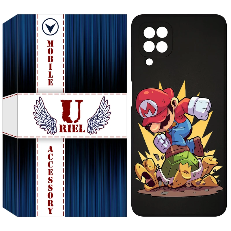 کاور یوریل مدل KSH کد 64 طرح ماریو مناسب برای گوشی موبایل سامسونگ Galaxy A22 4G / M32 4G / M22 4G