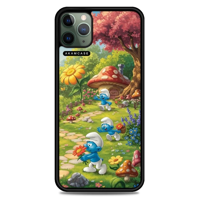 کاور آکام مدل AMC-WA11PROMAX-SMURFS-8 مناسب برای گوشی موبایل اپل iPhone 11 Pro Max