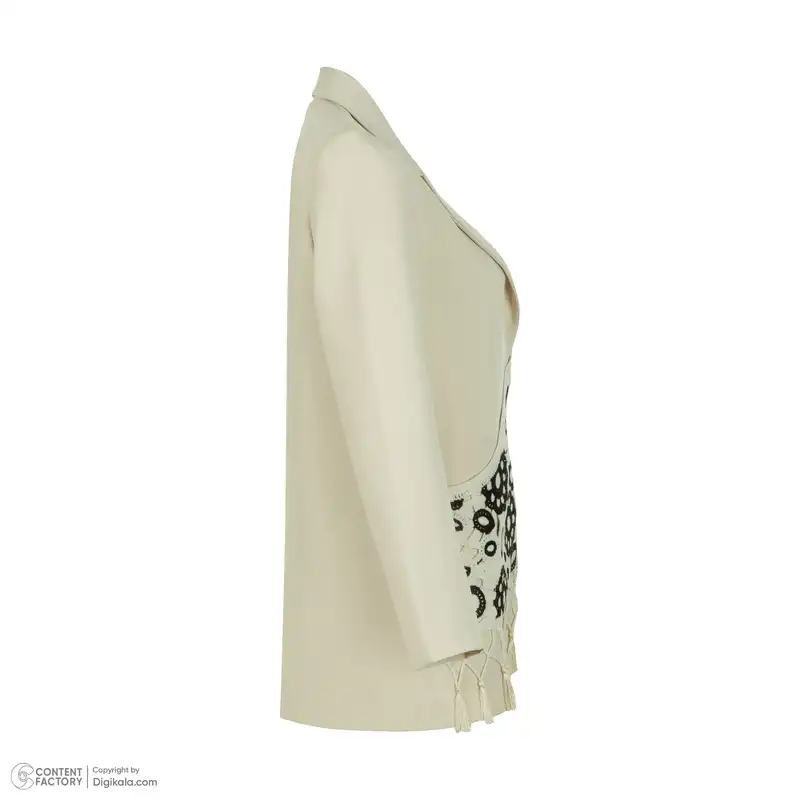 کت زنانه نیزل مدل 0247-031 رنگ کرم