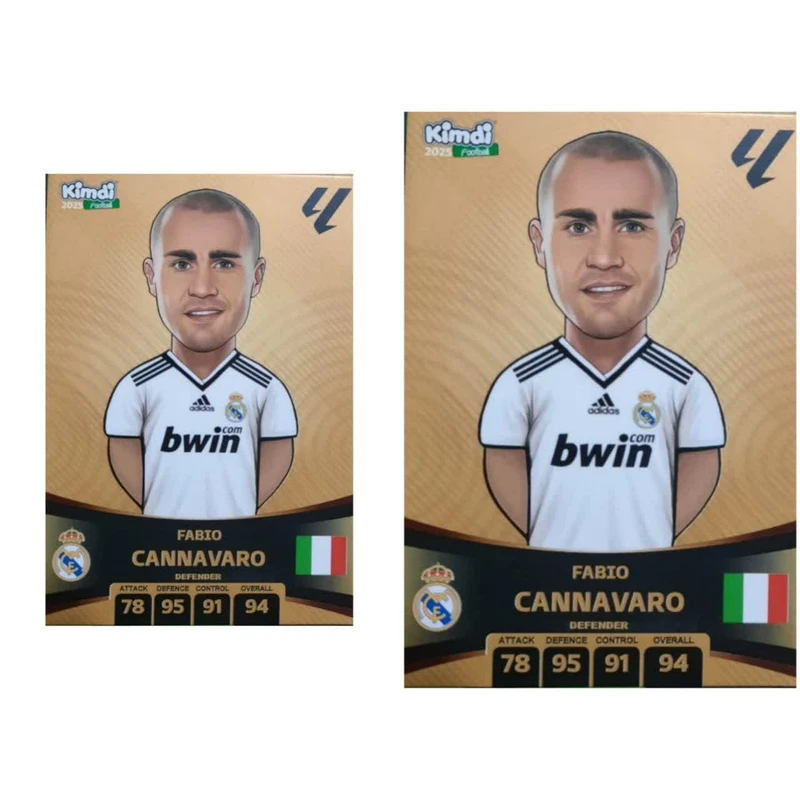 اسباب بازی زینتی کیمدی مدل فابیو کاناوارو 2025 ادونس به همراه برچسب