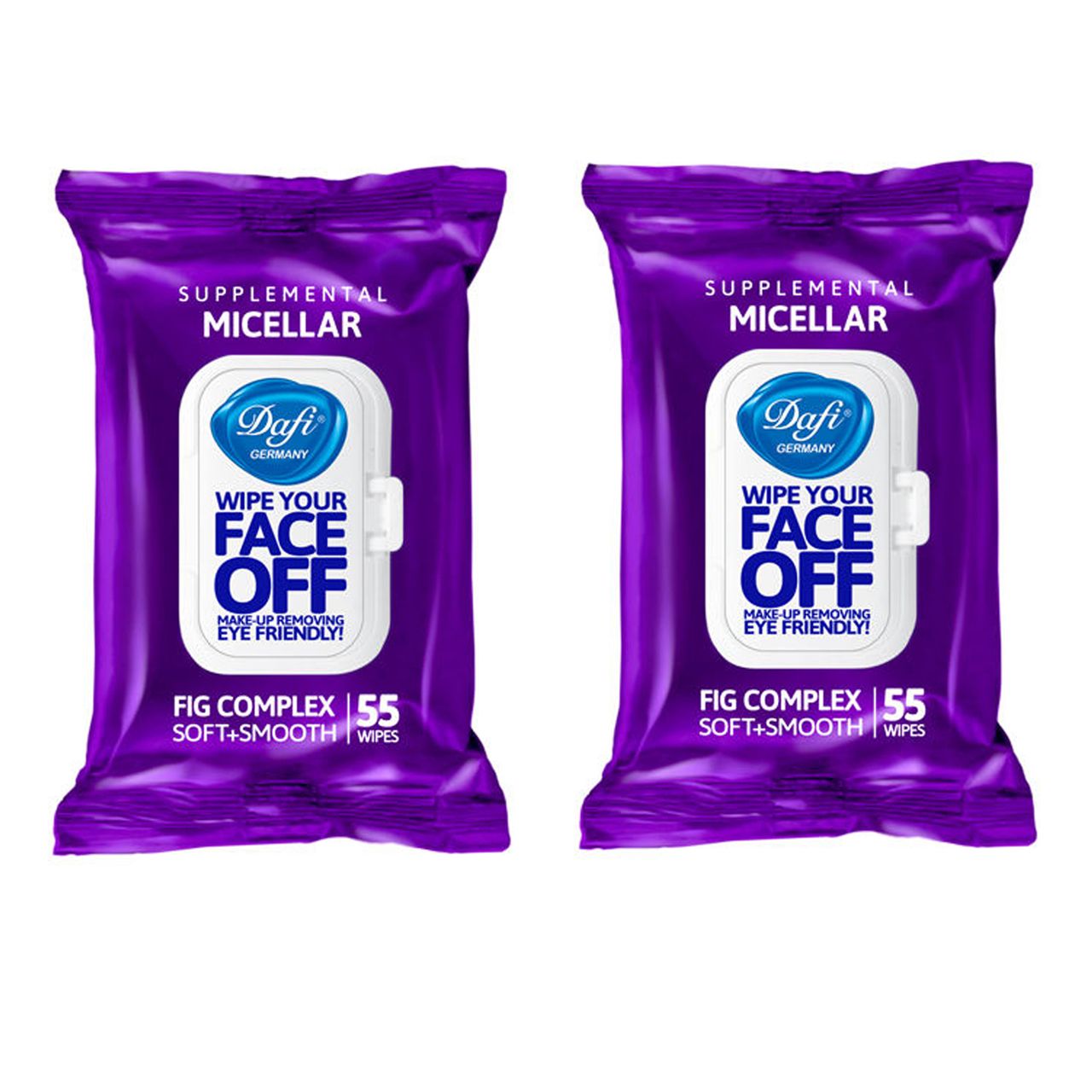 دستمال مرطوب دافی مدل MICELLAR مجموعه 2 عددی -  - 1