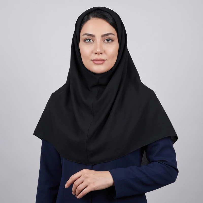 مقنعه نگین مدل B-95