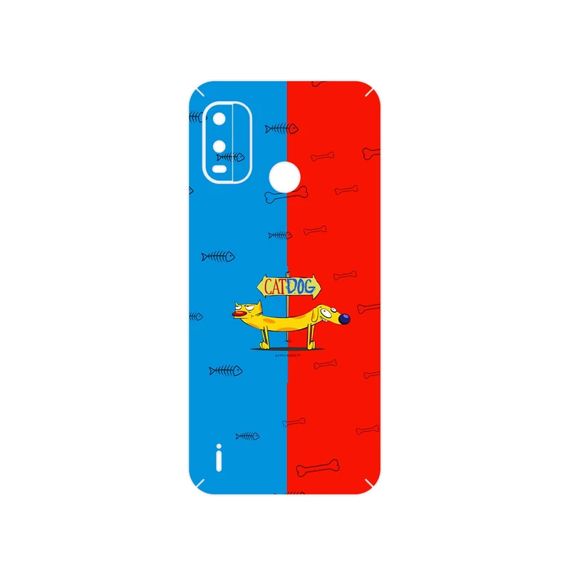 برچسب پوششی ماهوت مدل CatDog مناسب برای گوشی موبایل نوکیا G11 Plus