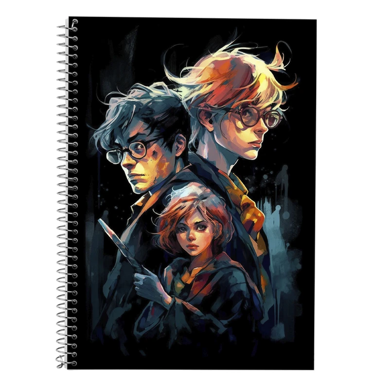 دفتر زبان 50 برگ مدوپد مدل هری پاتر کد DF10327