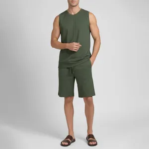 ست تاپ و شلوارک راحتی مردانه مدل SB-SS-021344