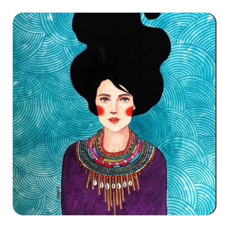  مگنت طرح نقاشی یک بانو کد wmg881