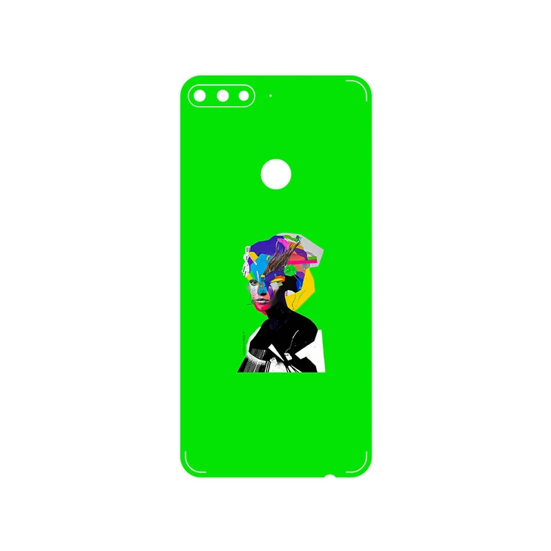 برچسب پوششی ماهوت مدل Collage of Women Portrait 3 مناسب برای گوشی موبایل هوآوی Y7 Prime 2018