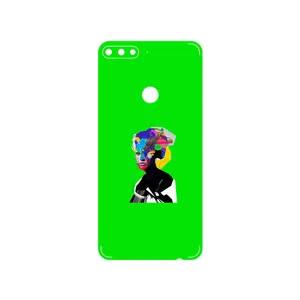 MAHOOT Collage of Women Portrait 3 Cover Sticker for Huawei Y7 Prime 2018