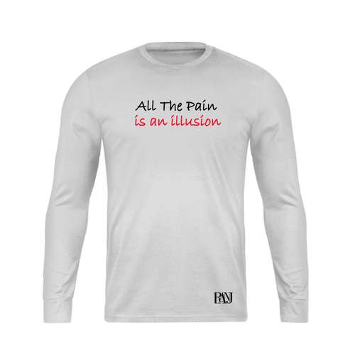 تی شرت آستین بلند مردانه رانژ مدل سایز بزرگ 40017 رنگ طوسی