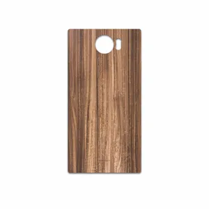 MAHOOT Light Walnut Wood Cover Sticker for BlackBerry Priv