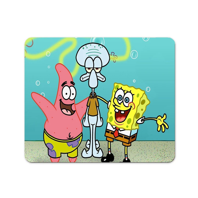 ماوس پد پاد آفرین مدل کارتون باب اسفنجی کد DKMP108 سایز 24*19 سانتی متر