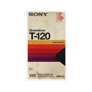 نقد و بررسی استیکر لپ تاپ ماسا دیزاین طرح VHS مدل STKA00283 توسط خریداران