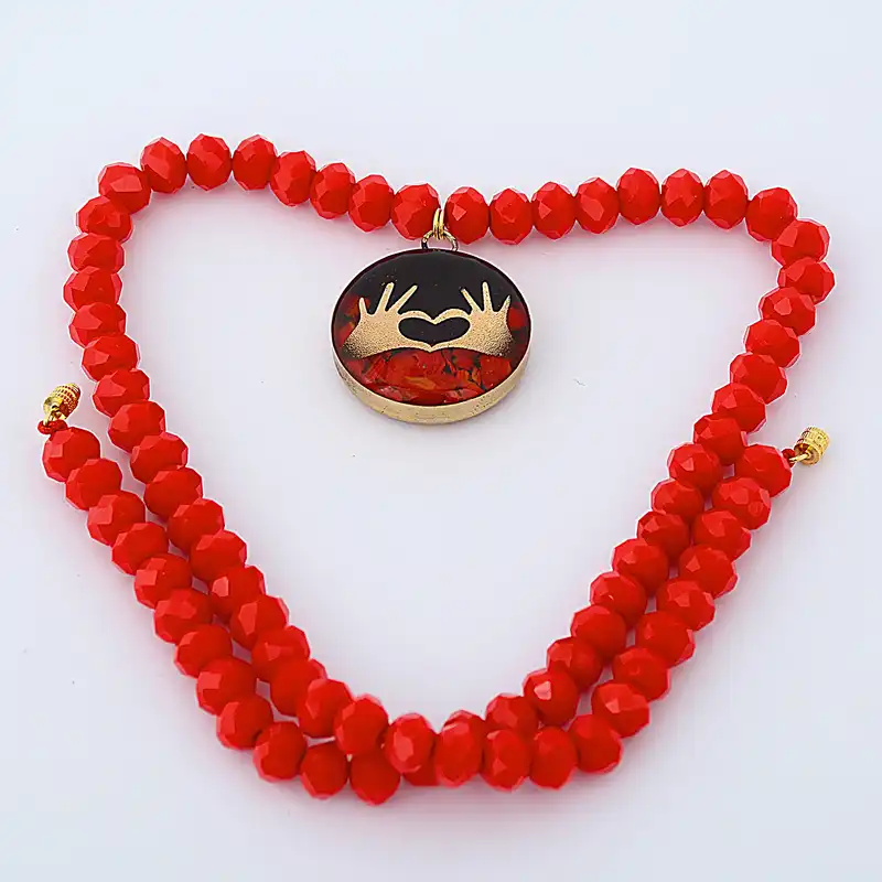 گردنبند زنانه آلتین هنر مدل دو دست